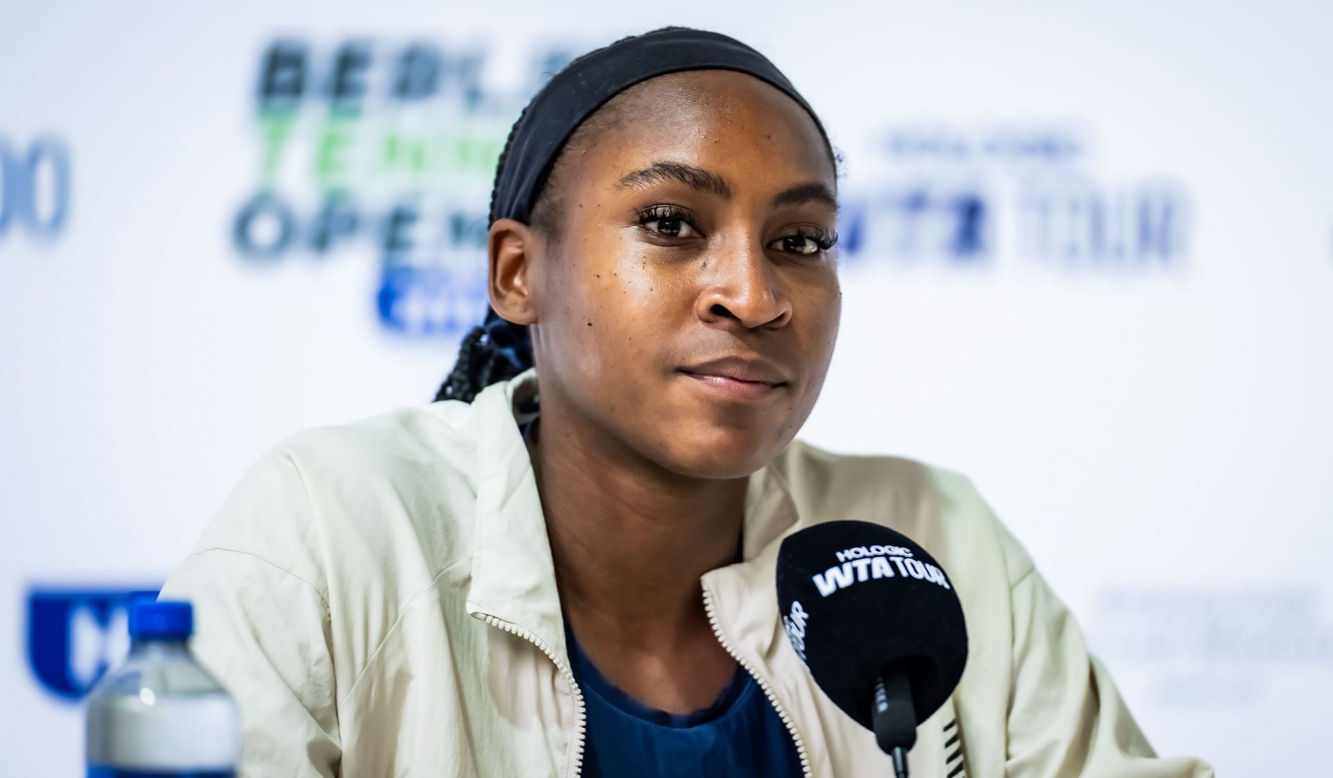 Coco Gauff at the Berlin Tennis Open 2025. (Photo: Getty)